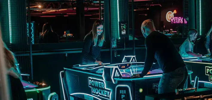 Air hockey